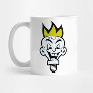 Lightbulb head Mug